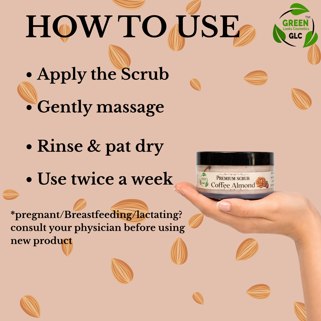 Coffee Almond Body Scrub | Smooth & Glow Polishing Scrub