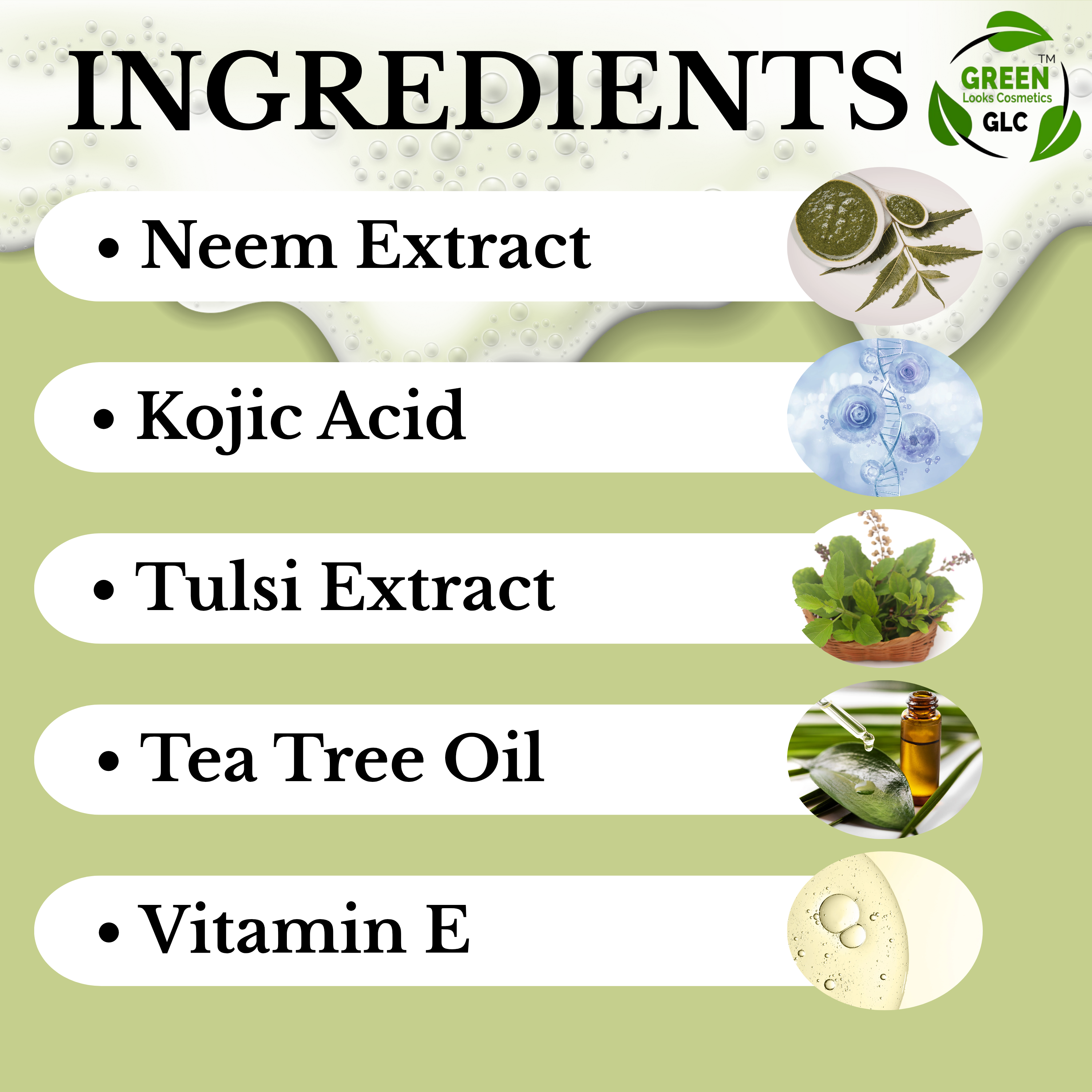 Neem & Tulsi Acne Control Face Wash | Oil-Free, Clear Skin Cleanser