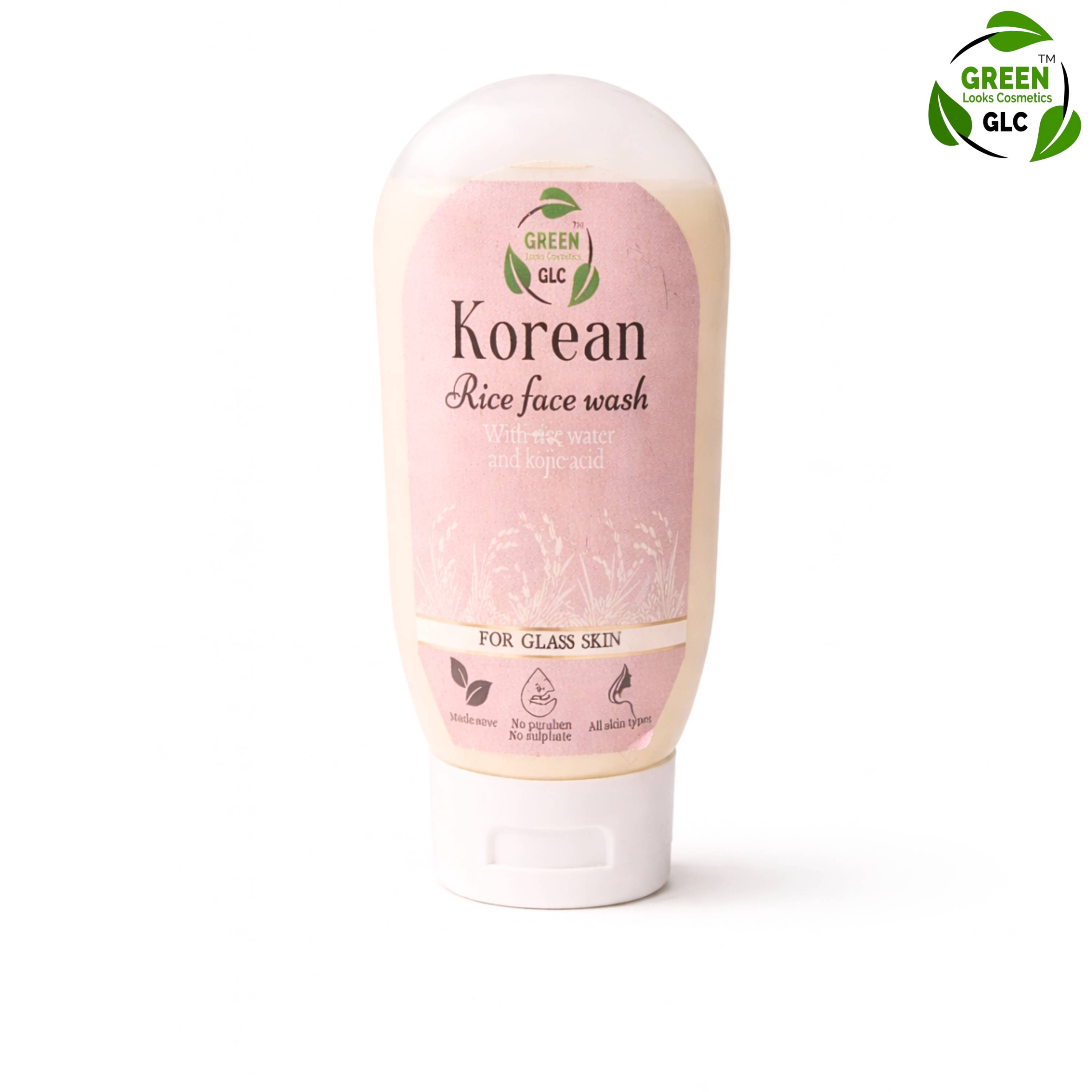 Korean Rice Water Face Wash | Glass Skin Brightening Cleanser