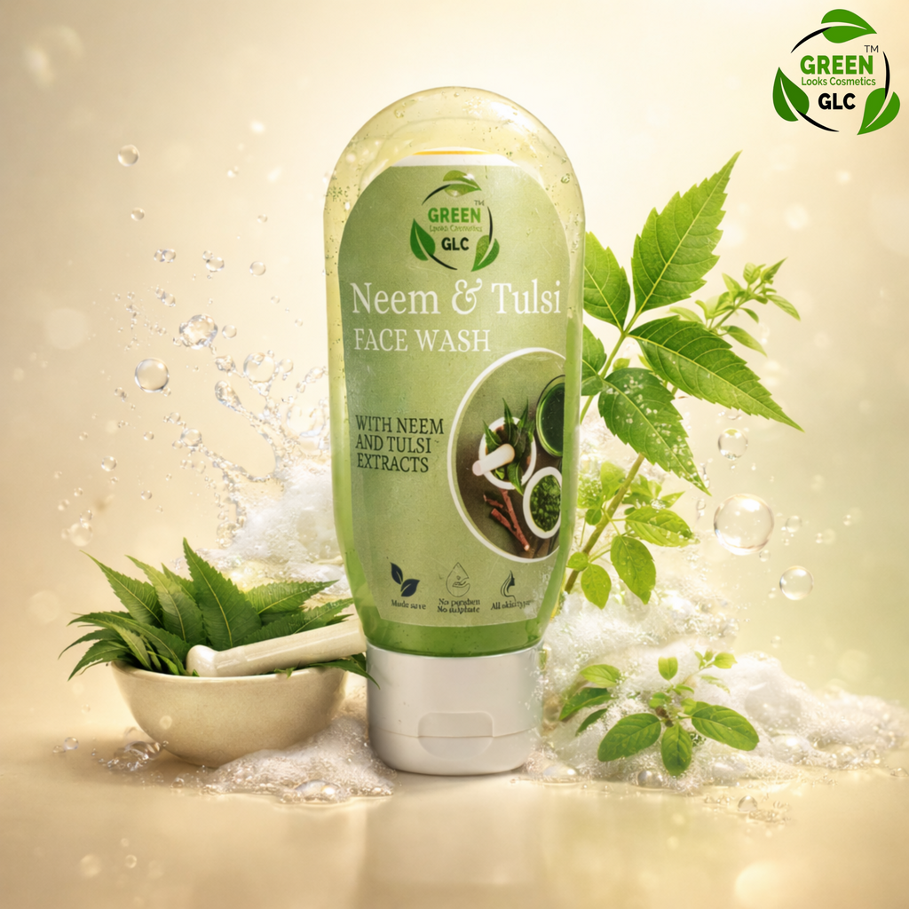 Neem & Tulsi Acne Control Face Wash | Oil-Free, Clear Skin Cleanser