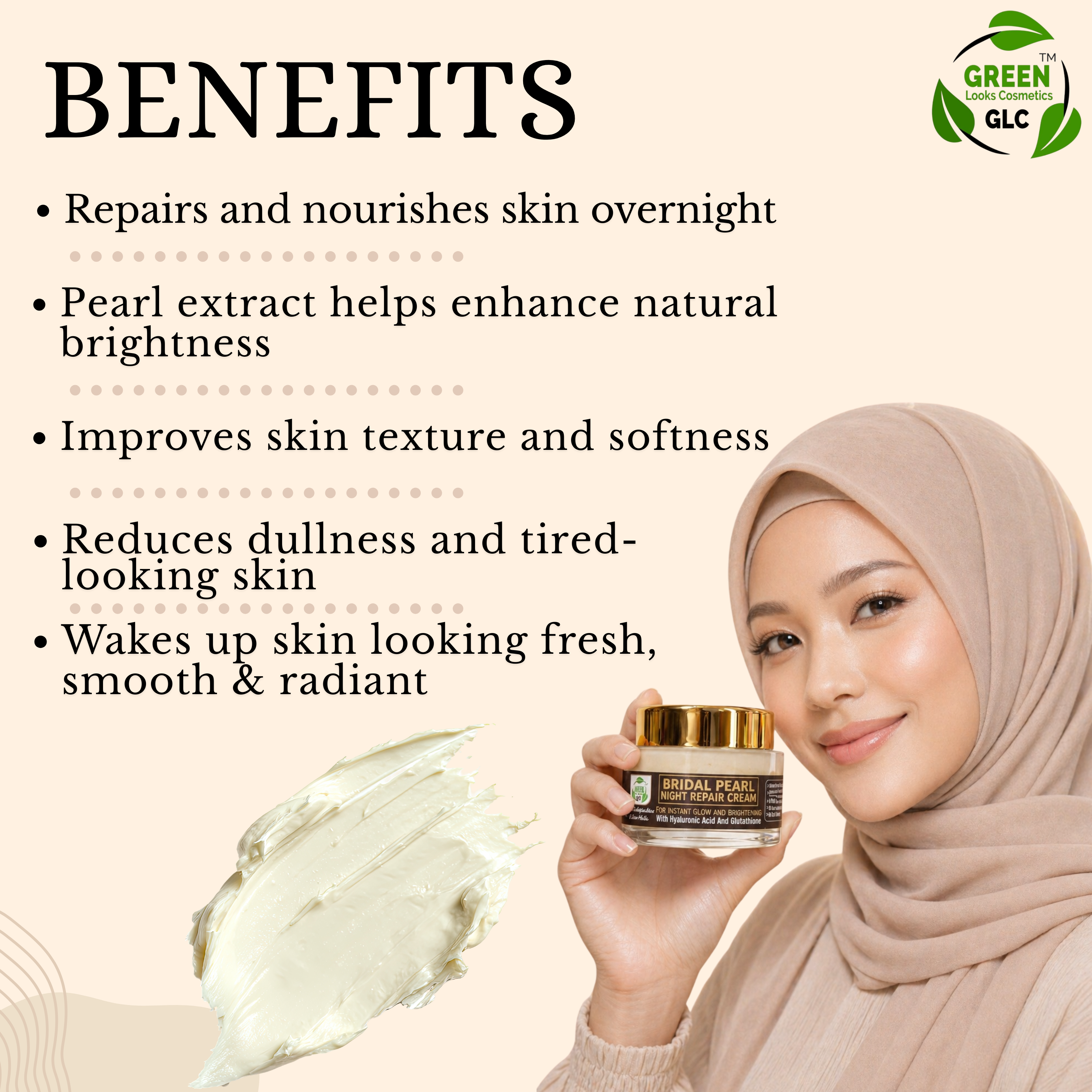 BRIDAL GLOW NIGHT REPAIR CREAM