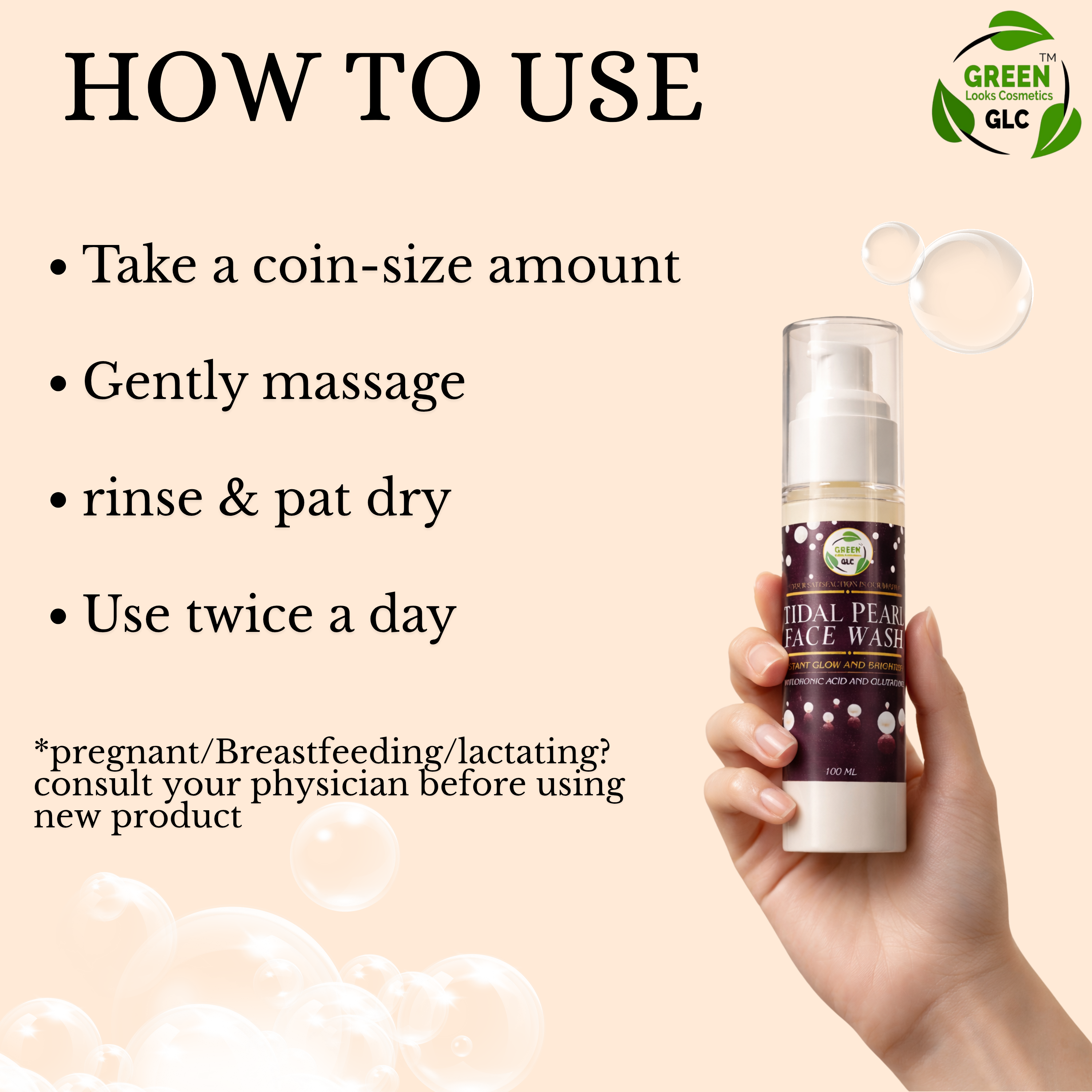 Bridal Pearl Face Wash – Gentle Cleanse for Instant Pearl Glow